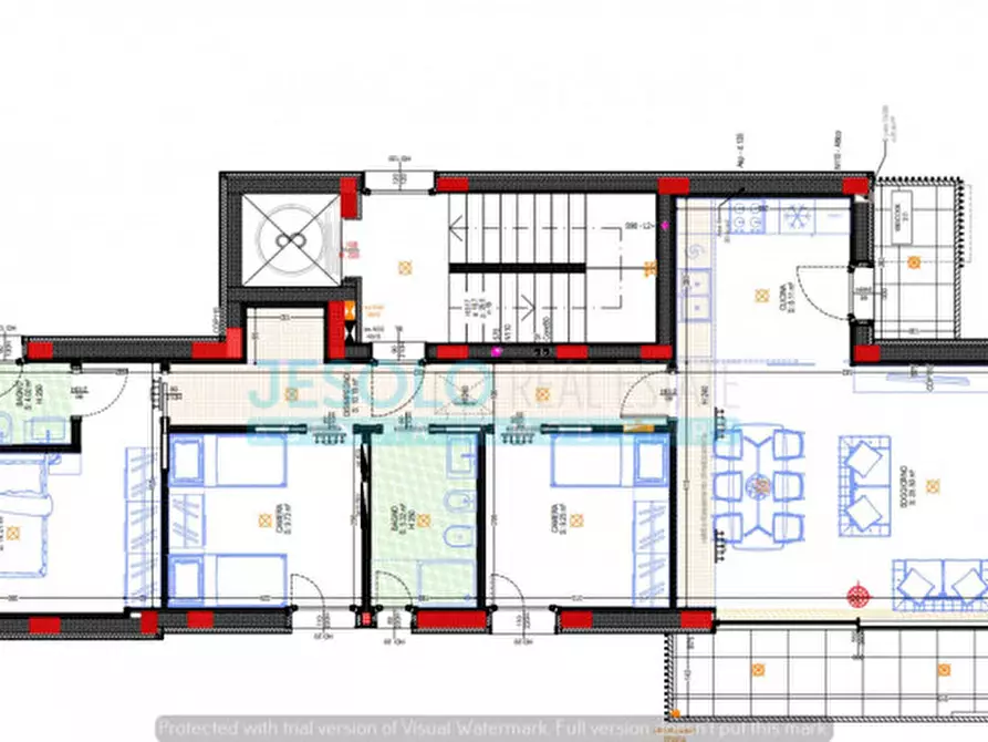 Immagine 7 di Appartamento in vendita  in Piazza Trieste a Jesolo