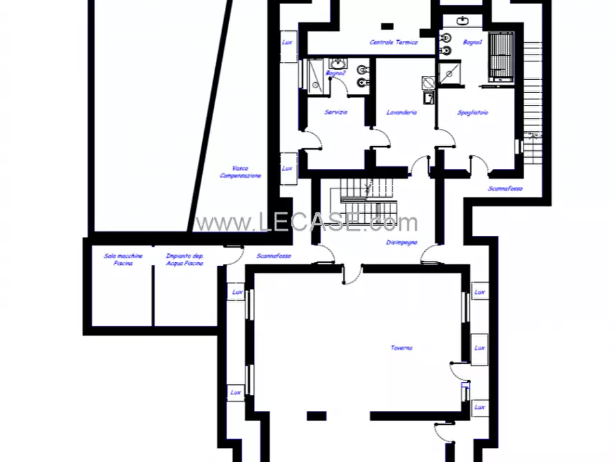 Immagine 2 di Villa in affitto  in via Fratelli Cervi a Forte Dei Marmi