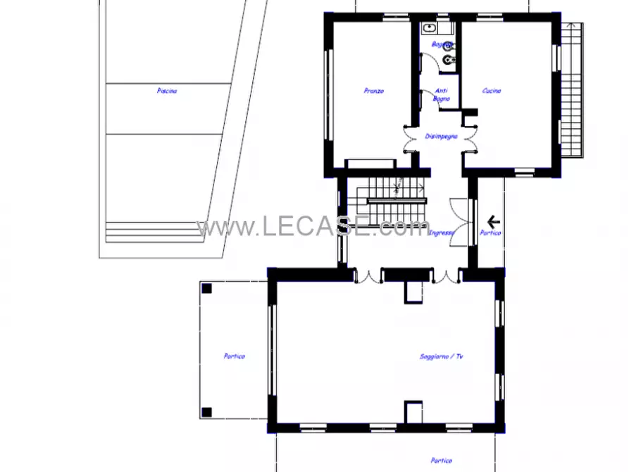 Immagine 3 di Villa in affitto  in via Fratelli Cervi a Forte Dei Marmi