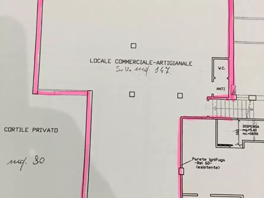 Immagine 7 di Negozio in vendita  in ROMA a Stanghella