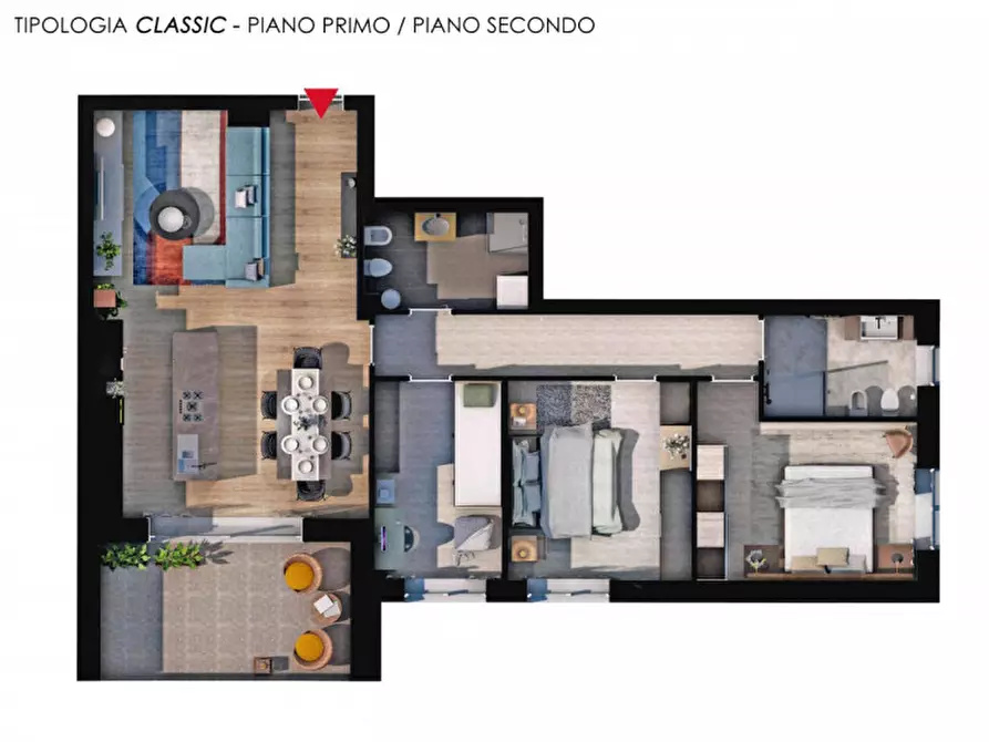 Immagine 1 di Appartamento in vendita  in Cà Baroncello a Bassano Del Grappa