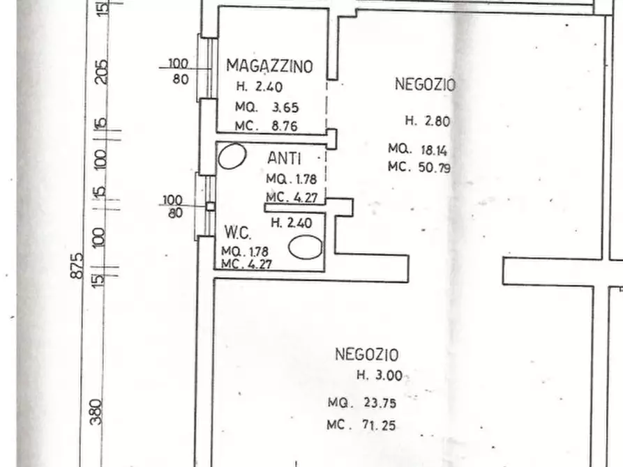 Immagine 1 di Negozio in affitto  in corso delle terme a Montegrotto Terme