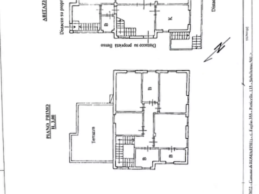 Immagine 63 di Villa in affitto  in via Murello a Roma