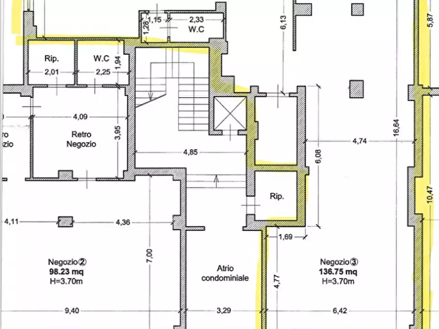 Immagine 9 di Negozio in affitto  in VIA CARLO MARATTA a Ancona