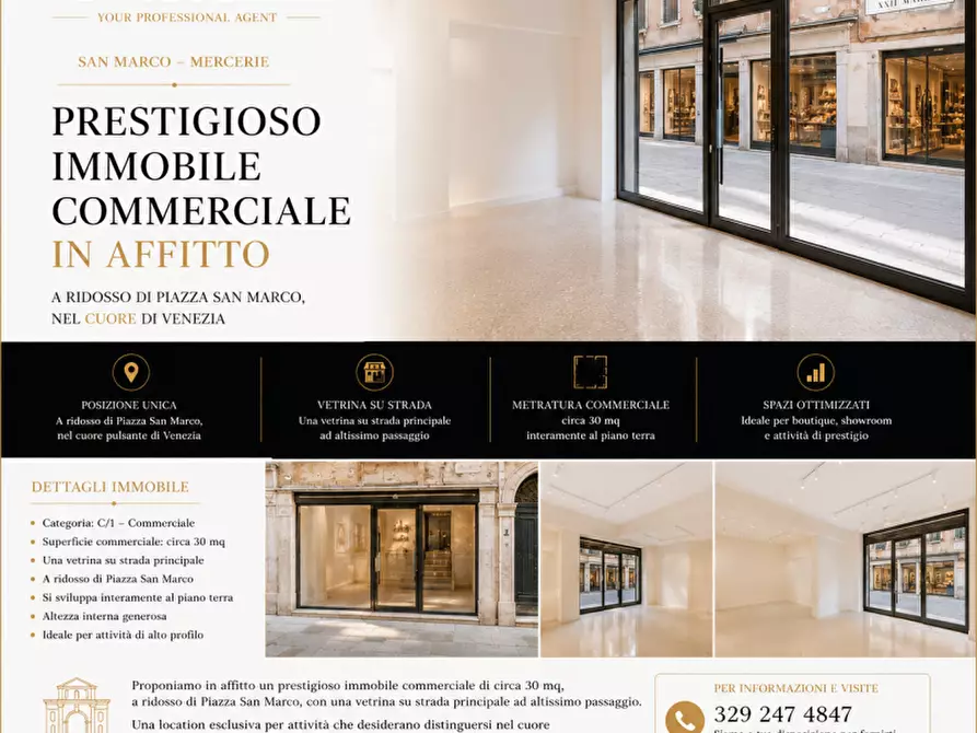 Immagine 1 di Negozio in affitto  in merceria a Venezia
