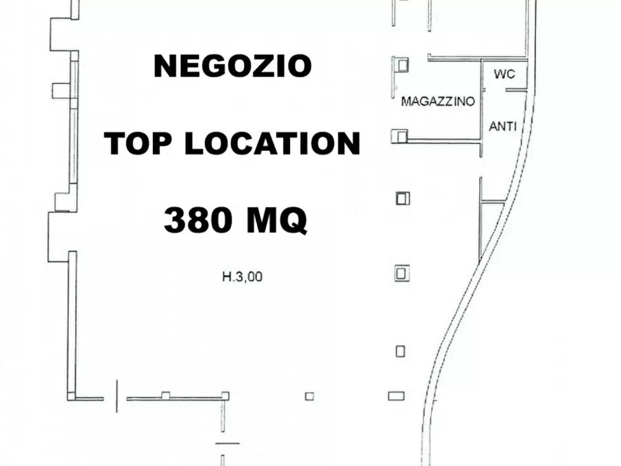 Immagine 3 di Negozio in affitto  in VIA MURA BARRIERA PONENTE 13 a Cesena