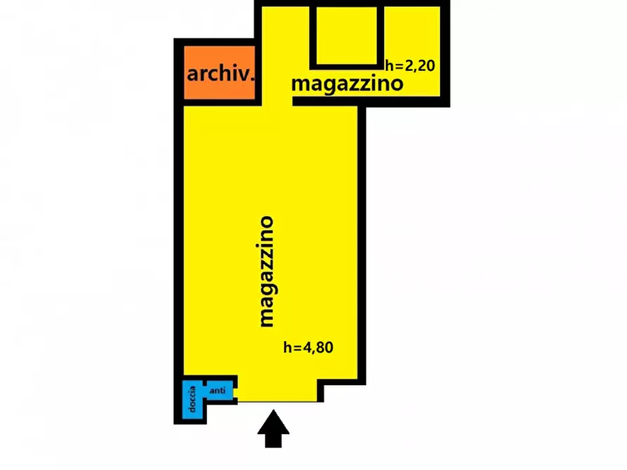 Immagine 1 di Magazzino in affitto  in Via Galilei a Bolzano