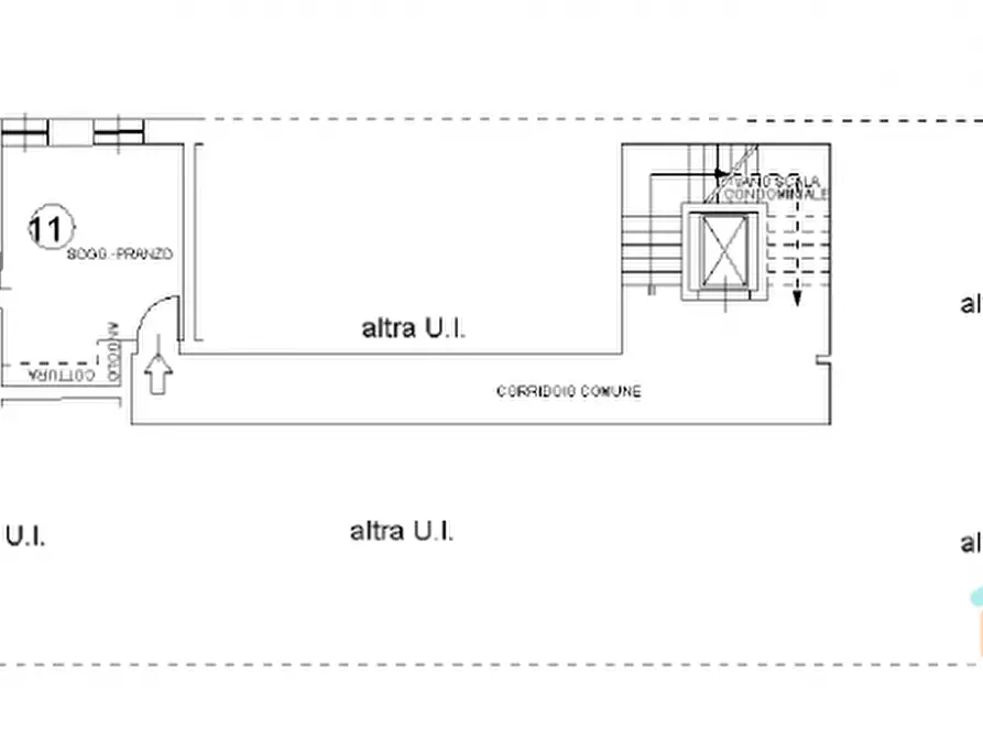 Immagine 21 di Appartamento in vendita  in via Vecchia 3 a Bagnaria Arsa