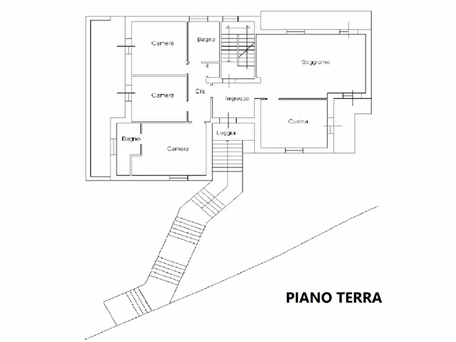 Immagine 22 di Casa indipendente in vendita  in via Piero Stellacci 3 a Fossombrone