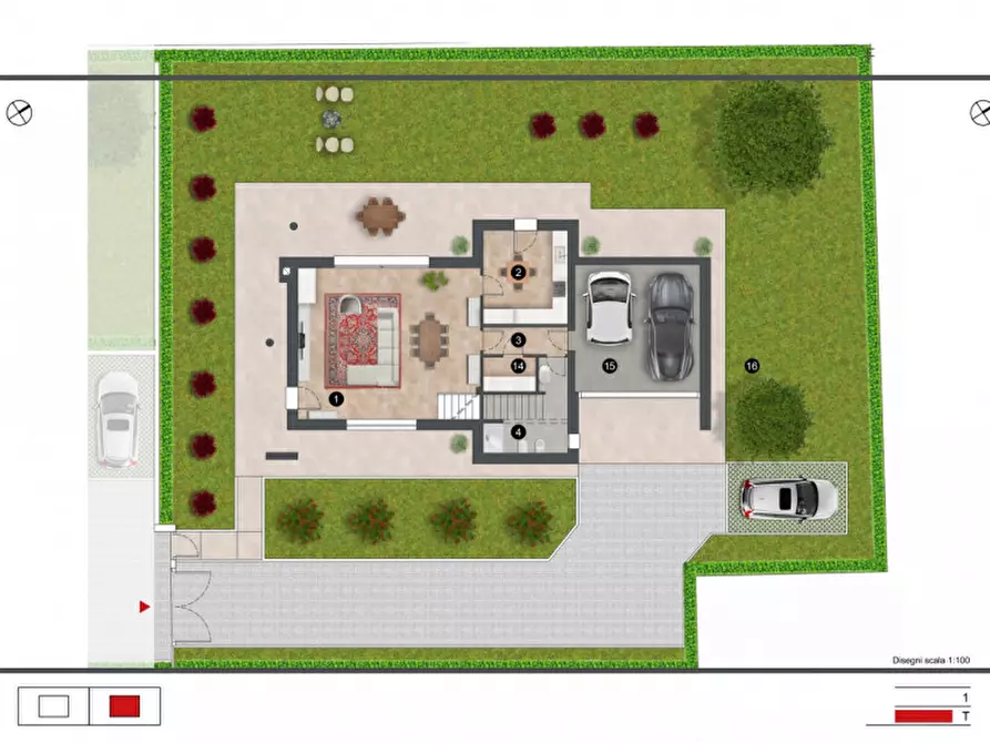 Immagine 13 di Casa indipendente in vendita  in via Puccini a Abano Terme