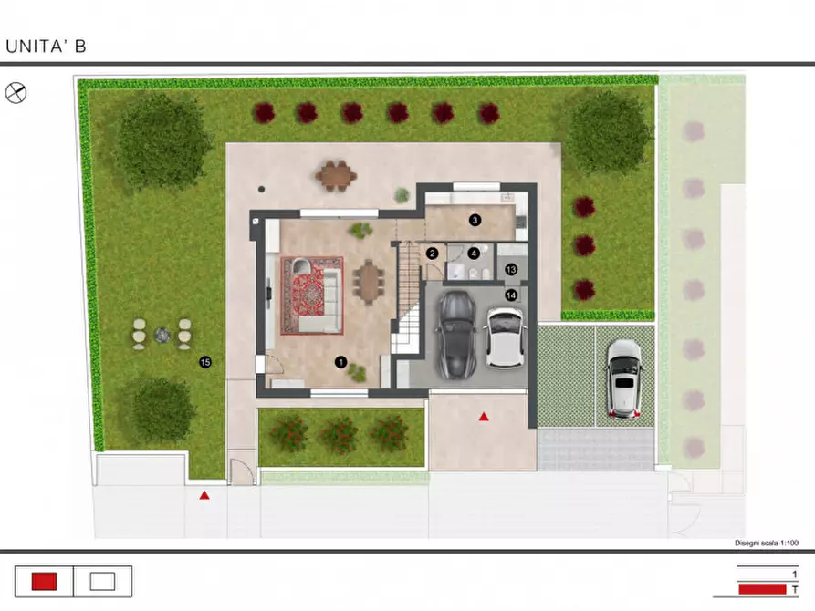 Immagine 15 di Casa indipendente in vendita  in via Puccini a Abano Terme