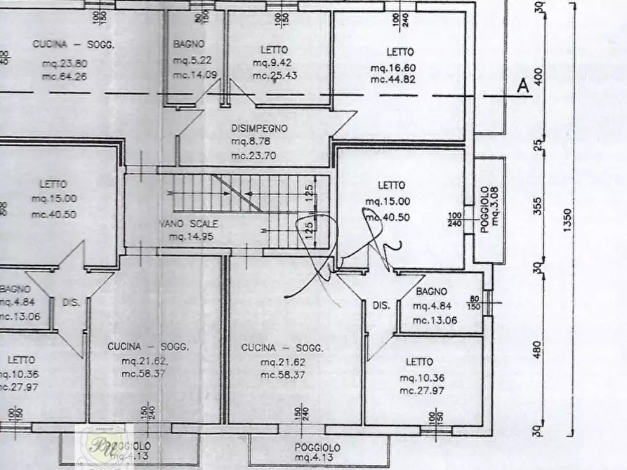 Immagine 3 di Palazzo in vendita  in Via 28 aprile a Borgo Veneto