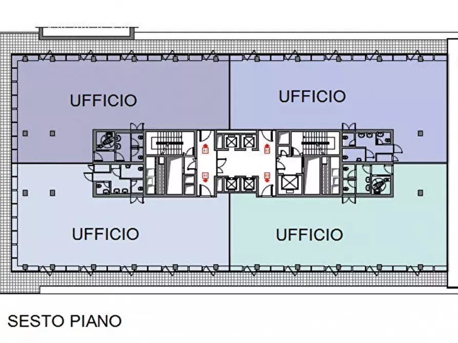 Immagine 14 di Ufficio in affitto  in VIA OLGIA a Segrate