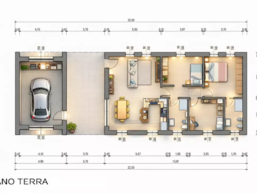 Immagine 2 di Terreno in vendita  in via marconi a Piazzola Sul Brenta