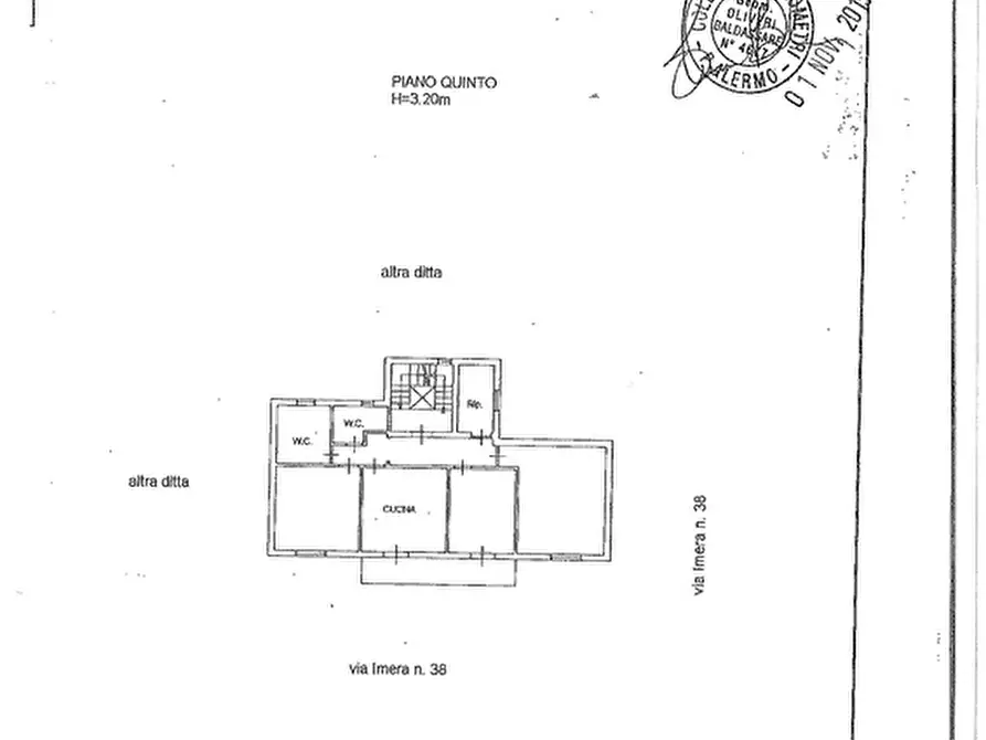 Immagine 30 di Appartamento in vendita  in Via Imera 38 a Palermo