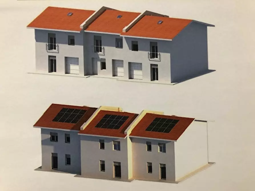 Immagine 1 di Villetta a schiera in vendita  a Gonzaga