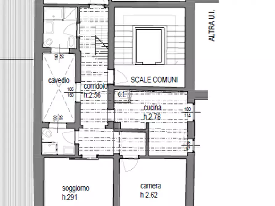 Immagine 33 di Appartamento in affitto  in Corso Fogazzaro 62 a Vicenza