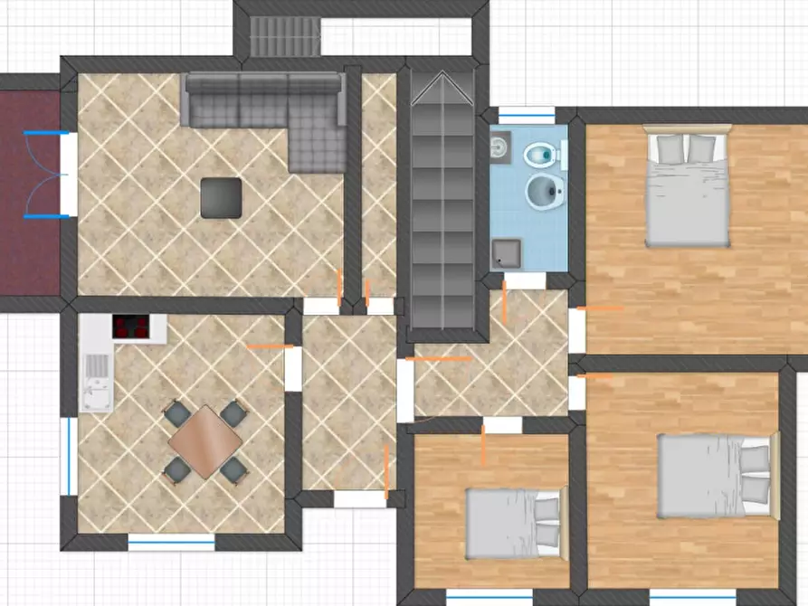 Immagine 21 di Casa indipendente in vendita  in Via Sant'Ulderico a Udine