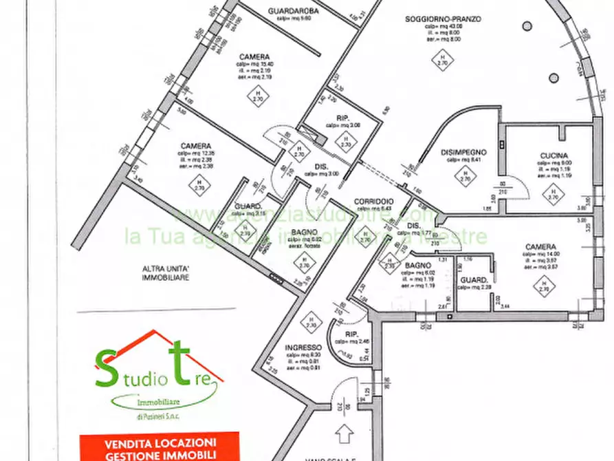 Immagine 37 di Appartamento in vendita  in Via Torre Belfredo a Venezia