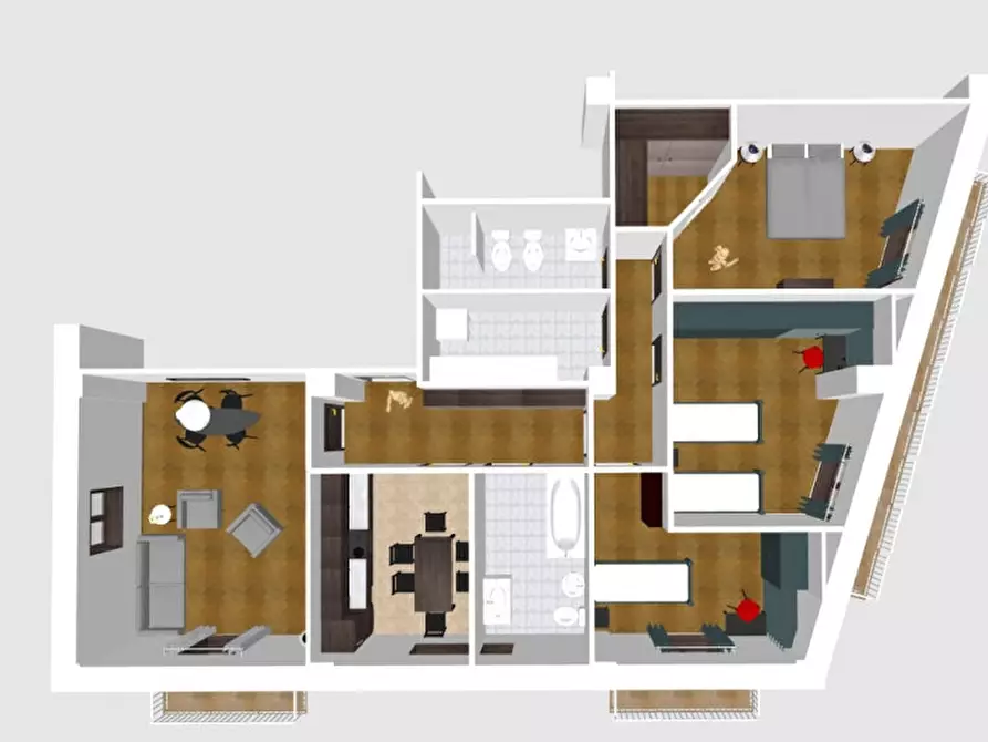 Immagine 2 di Appartamento in vendita  a Sora