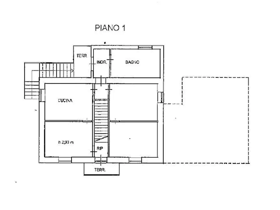 Immagine 13 di Appartamento in vendita  in Loc. Piana a Castiglione Del Lago