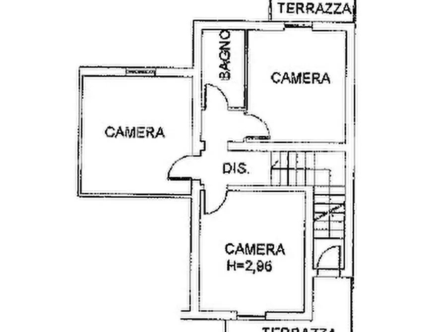Immagine 18 di Villetta a schiera in vendita  a Castiglione Del Lago