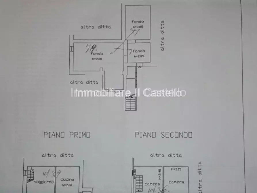 Immagine 35 di Casa bifamiliare in vendita  in Loc. Bracacci a Castiglione Del Lago