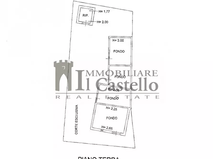 Immagine 17 di Villetta a schiera in vendita  in Loc. Nardelli a Castiglione Del Lago