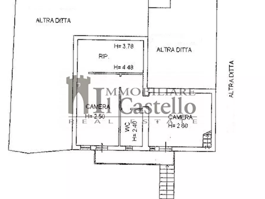 Immagine 19 di Villetta a schiera in vendita  in Loc. Nardelli a Castiglione Del Lago