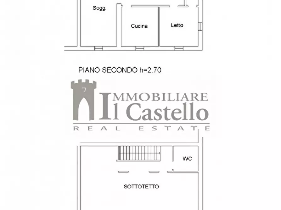 Immagine 21 di Appartamento in vendita  in Via Vittorio Emanuele a Castiglione Del Lago