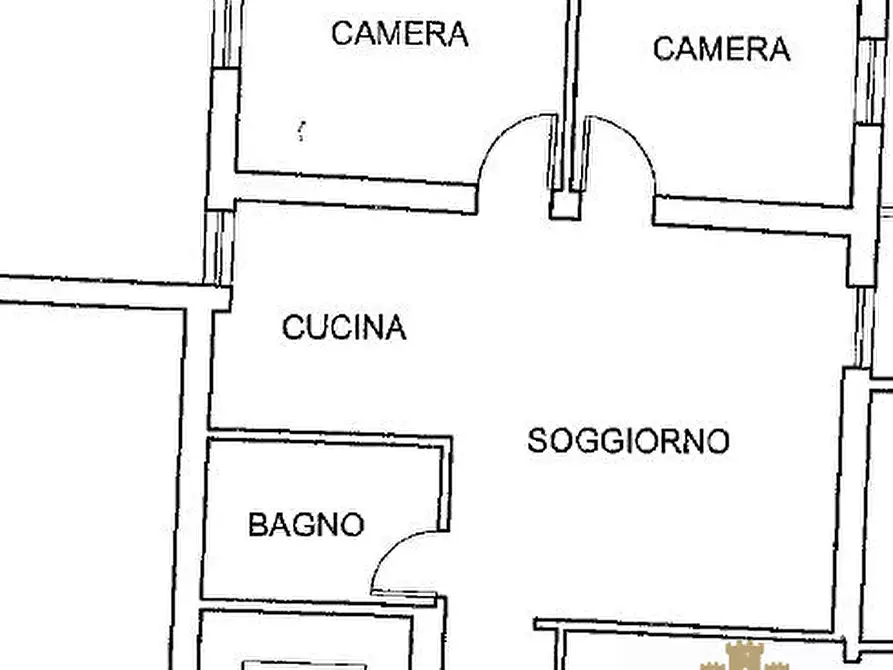 Immagine 10 di Appartamento in vendita  in Via Toscana a Castiglione Del Lago