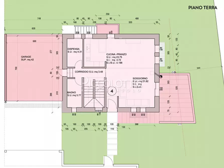 Immagine 11 di Casa bifamiliare in vendita  in Via Cannaregio a Castelcucco