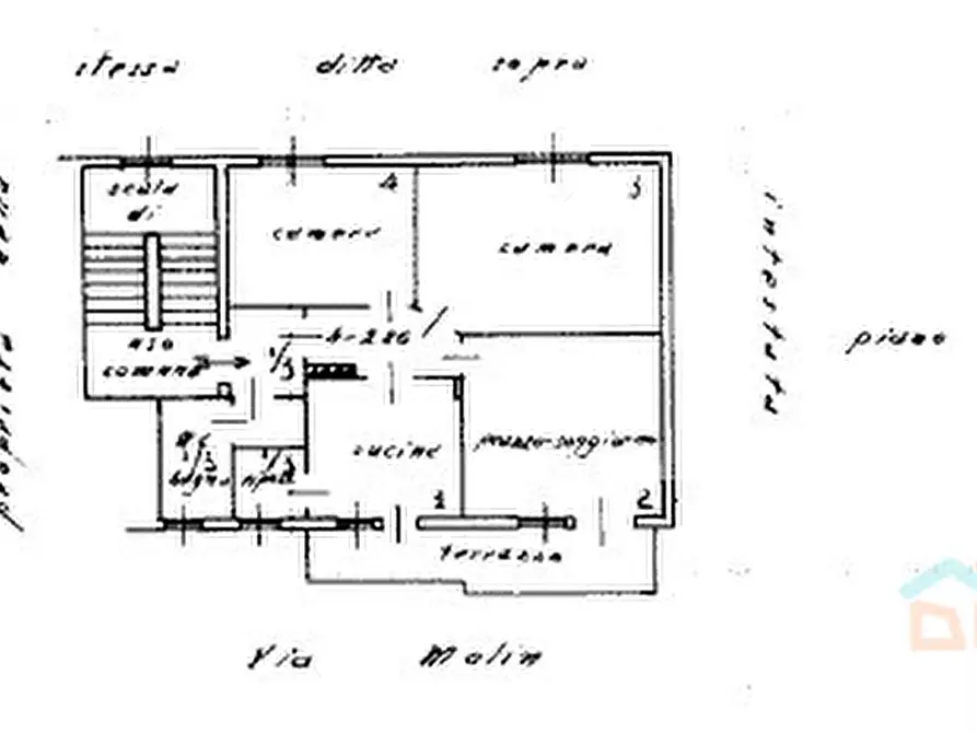 Immagine 21 di Appartamento in vendita  in via Molin 10 a Palmanova