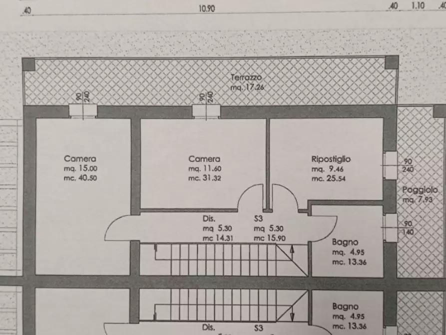 Immagine 8 di Casa bifamiliare in vendita  in VIA ROMA a Arzergrande