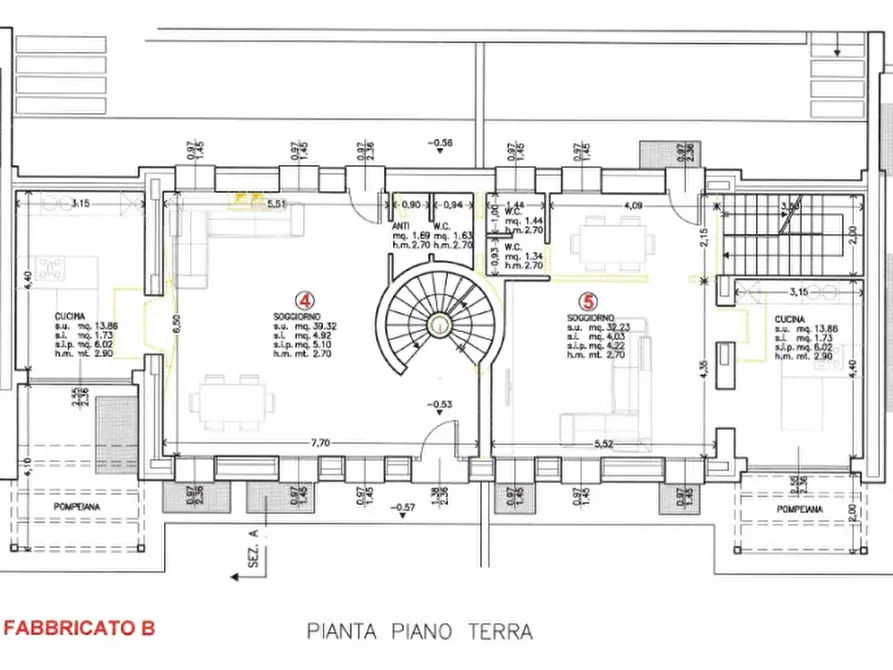 Immagine 15 di Casa bifamiliare in vendita  a Montebelluna