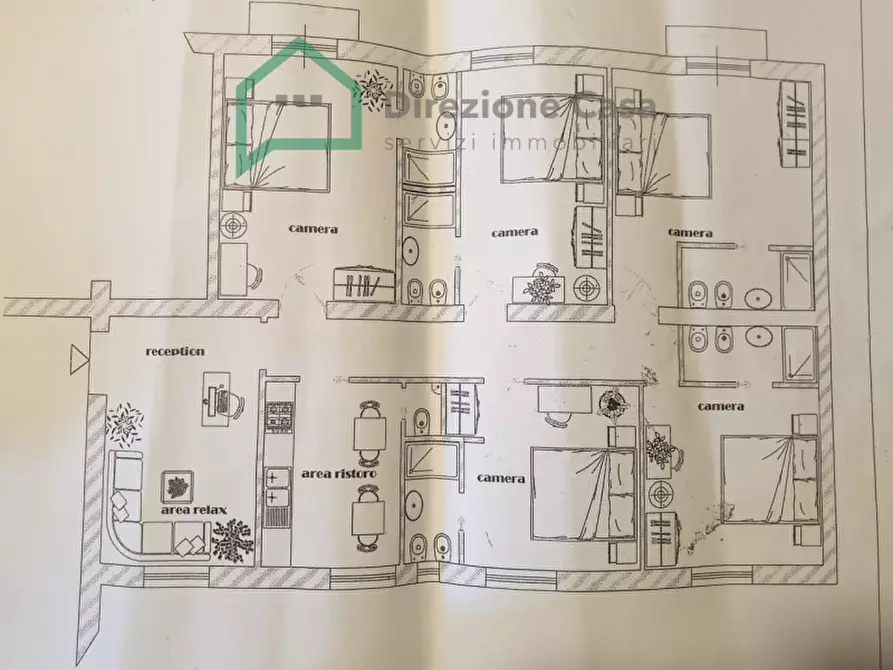 Immagine 33 di Bed & Breakfast in affitto  in via Colonnello Carlo Lahalle, 51 a Napoli