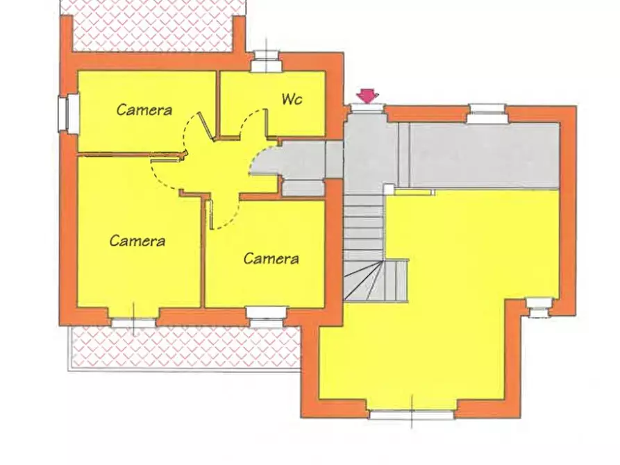 Immagine 4 di Villa in vendita  a Magione