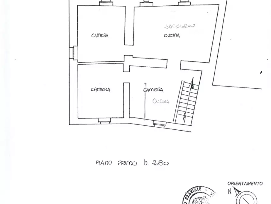 Immagine 21 di Appartamento in vendita  in Via del Chiostro a Piegaro
