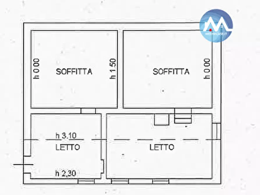 Immagine 15 di Rustico / casale in vendita  in Via Angelo Custode a Pesaro