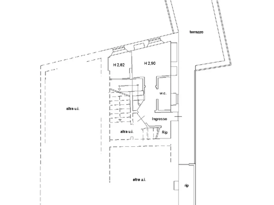 Immagine 22 di Villetta a schiera in vendita  in san feliciano a Magione