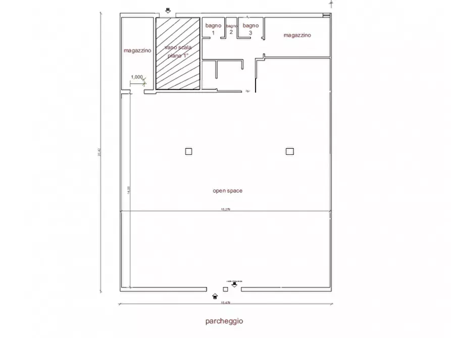 Immagine 15 di Ufficio in affitto  in Sant'Agostino Loc. Nogarazza a Vicenza