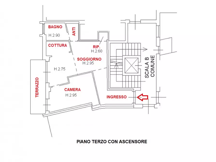 Immagine 20 di Appartamento in affitto  in Contrà porta santa lucia a Vicenza