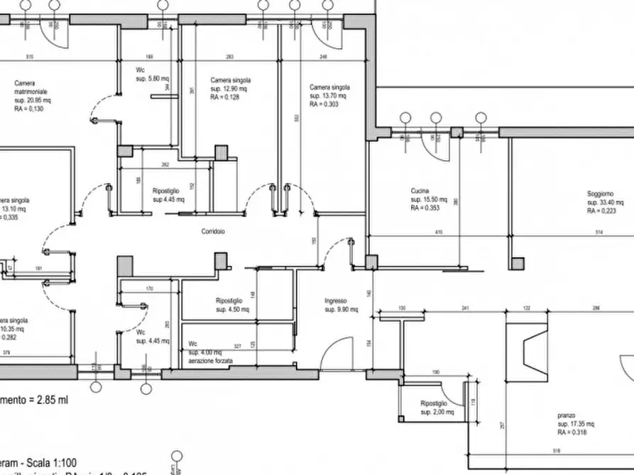Immagine 43 di Appartamento in vendita  in Via Annibale Vecchi 51 a Perugia
