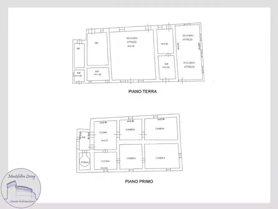 Immagine 17 di Rustico / casale in vendita  in strada Santa Barbara a Cagli