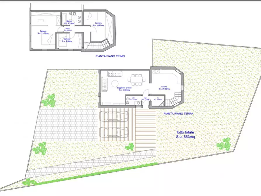 Immagine 2 di Casa bifamiliare in vendita  a Nervesa Della Battaglia