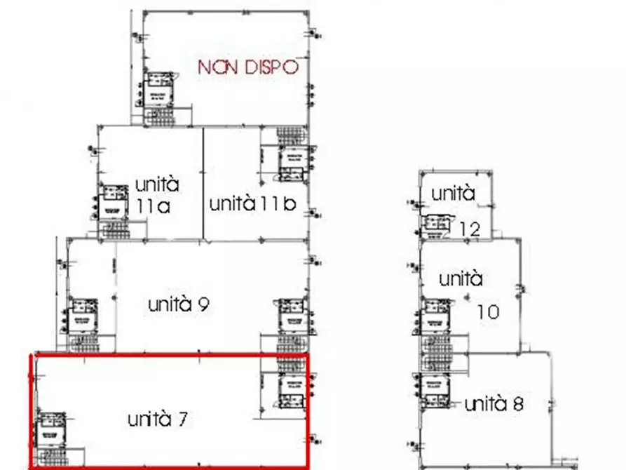 Immagine 8 di Laboratorio in vendita  in VIA BUOZZI a Liscate