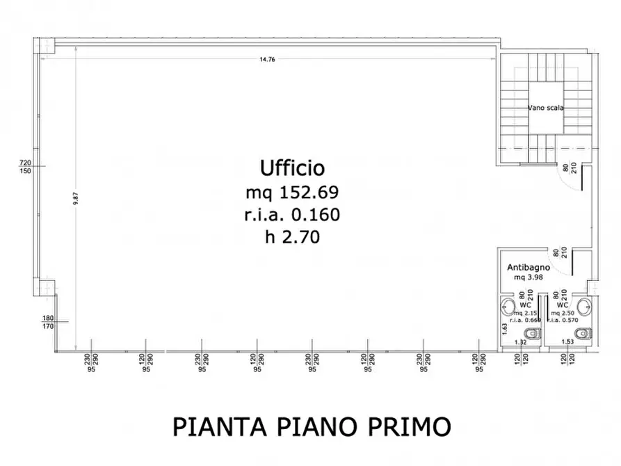 Immagine 3 di Ufficio in affitto  in VIA RAVEGNANA a Forli'