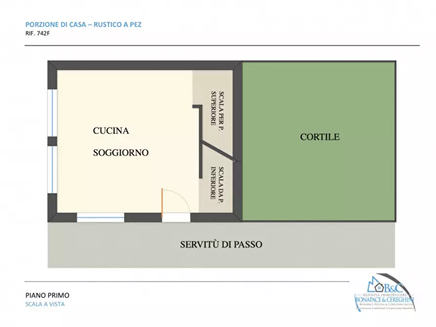 Immagine 11 di Rustico / casale in vendita  in Pez a Tre Ville