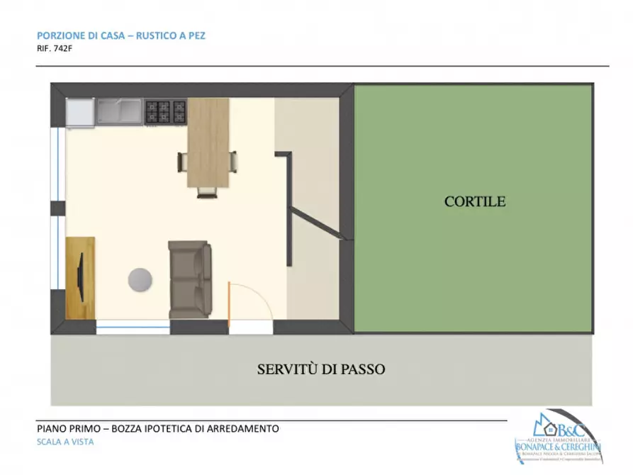 Immagine 14 di Rustico / casale in vendita  in Pez a Tre Ville