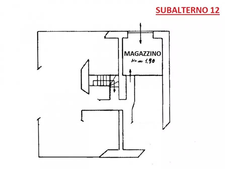 Immagine 1 di Magazzino in vendita  in Via Alessandro Manzoni, N. 14 a Macerata